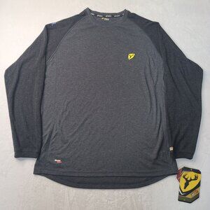 Scent Blocker Shield Series Koretec Men's Base Layer Gray Shirt 2XL NWT